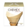 CHEMEX - Filtre papier naturel 6 tasses